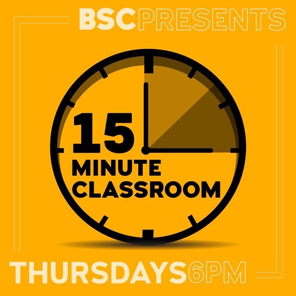 15 Minute Classroom Is Back